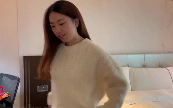 身材苗條清純素顏皮褲姐姐-南橘大神